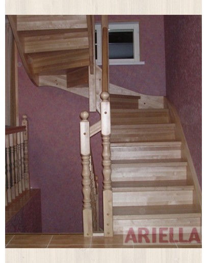 Wooden staircase 03