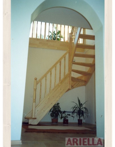 Wooden staircase 06
