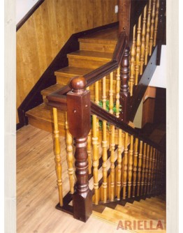 Wooden staircase 10