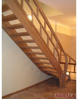 Wooden staircase 12